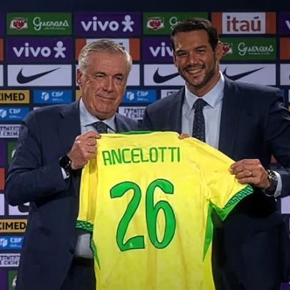 Samir Xaud aponta prazo para renovação de Ancelotti com a CBF