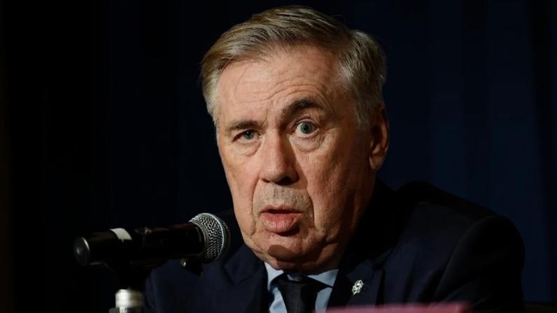 Ancelotti em coletiva