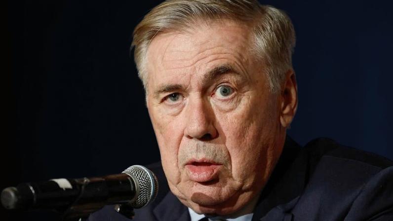 Ancelotti em coletiva