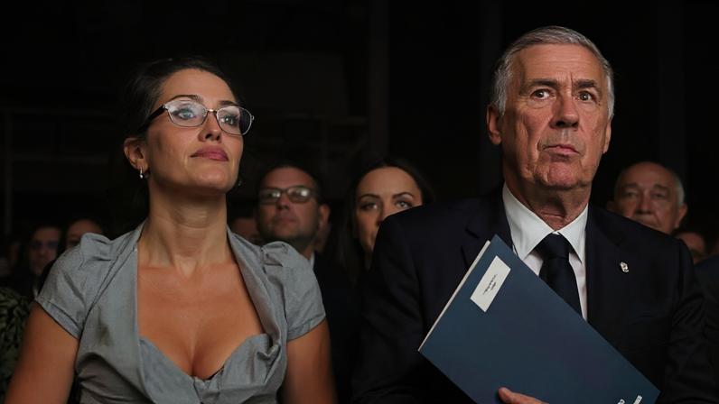 Carlo Ancelotti e a enteada, Chloe McClay