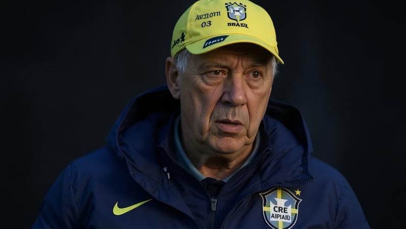 Carlo Ancelotti tem a chance de treinar uma seleção em Copas pela primeira vez
