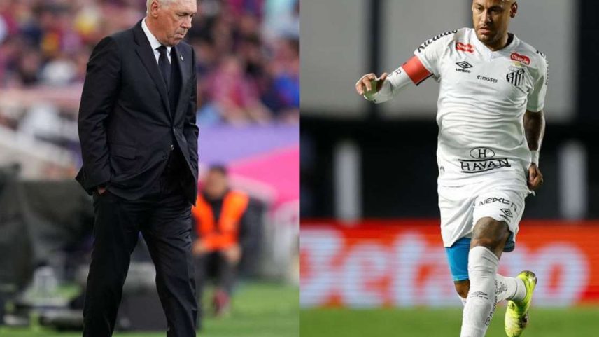 Ancelotti vem sofrendo pressão para convocar Neymar para a Copa