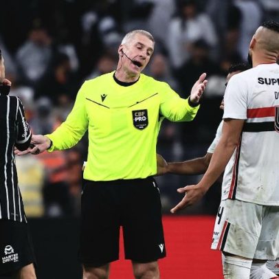 Timão vence o São Paulo mesmo com erro de arbitragem de Daronco