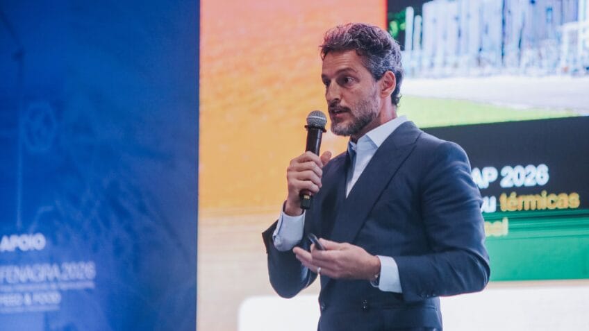 O CEO da Binatual, André Lavor, deu entrevista ao Poder360 durante o 3º Fórum Biodiesel e Bioquerosene, em São Paulo