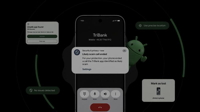Android 17 vai exigir biometria para desativar recursos de segurança (imagem: reprodução/Google)