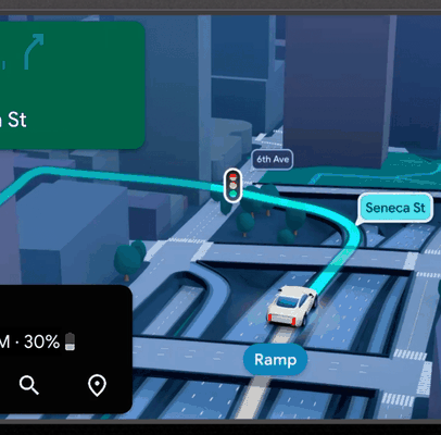Android Auto recebe visual renovado, streaming em Full HD e navegação imersiva