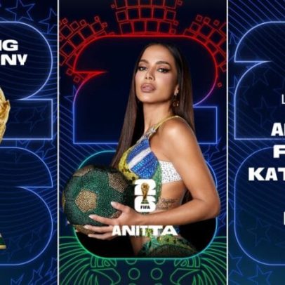 Fifa confirma Anitta na abertura da Copa do Mundo