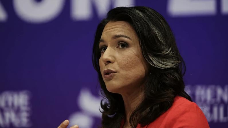 A pré-candidata democrata Tulsi Gabbard. — Foto: Michael Wyke/AP