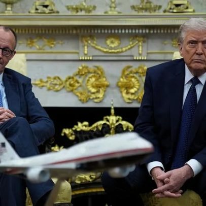 Chanceler alemão destaca EUA como apoio à OTAN e reduz tensão com Trump