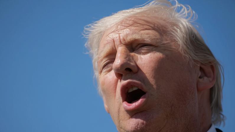 O presidente Donald Trump — Foto: AP/Jacquelyn Martin