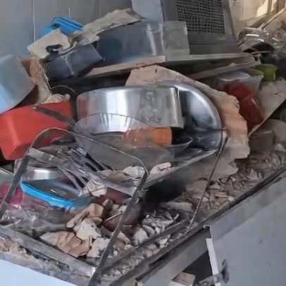 Mãe de dois bebês tem apartamento destruído em acidente de avião em BH