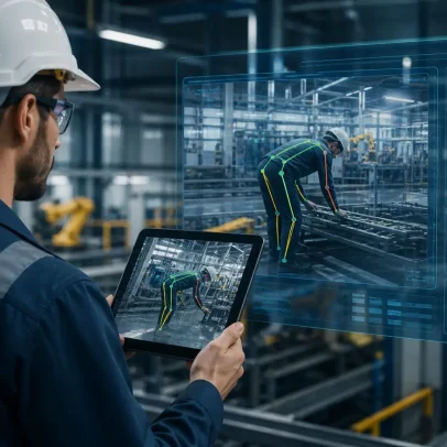 Empresa de Curitiba apresenta IA para ergonomia industrial em evento na Alemanha