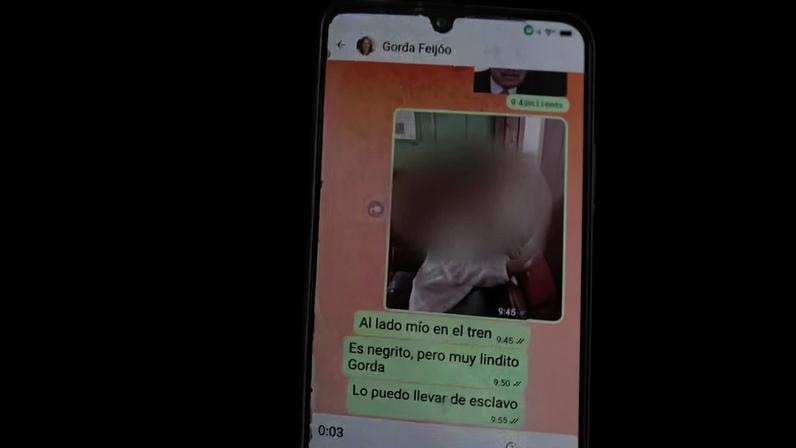 Argentino é suspeito de cometer racismo dentro da Maria Fumaça, em Tiradentes — Foto: Reprodução: Arquivo Pessoal