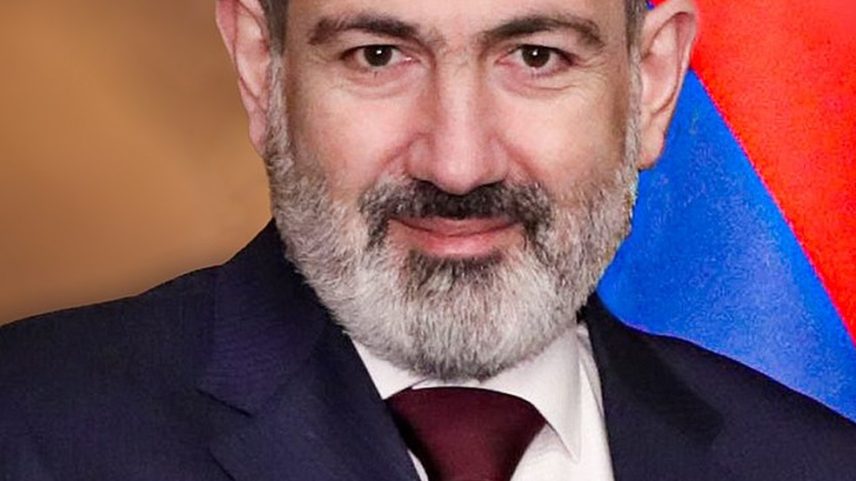 O primeiro-ministro armênio, Nikol Pashinyan, que busca um terceiro mandato nas eleições de 7 de junho — Foto: Wikimedia Commons