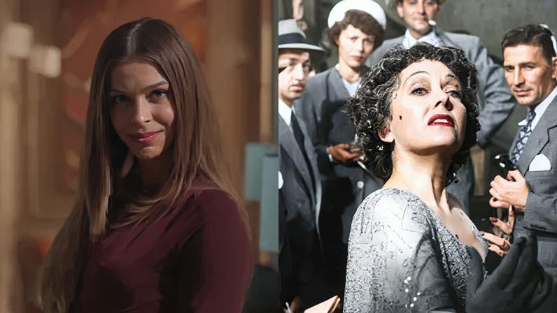 Arminda fez referência a cena clássica de Gloria Swanson