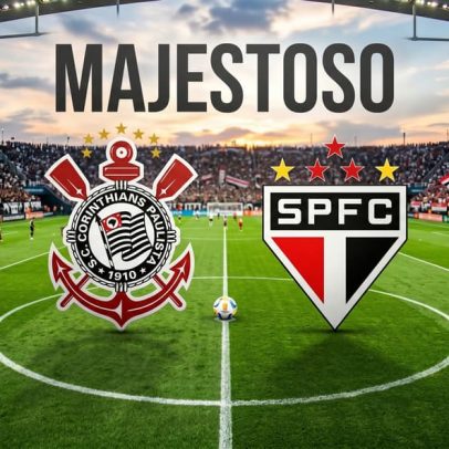 Majestoso: quem tem mais vitórias, Corinthians ou São Paulo?