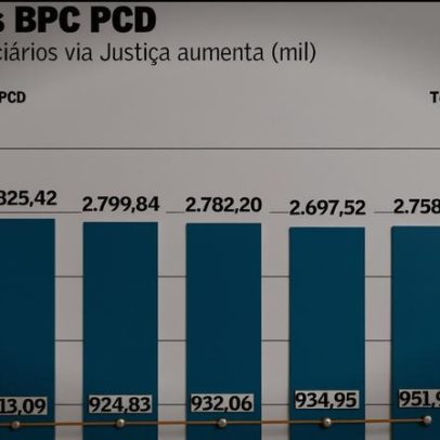 1 em cada 5 pessoas com deficiência no BPC obteve benefício na Justiça em 2025