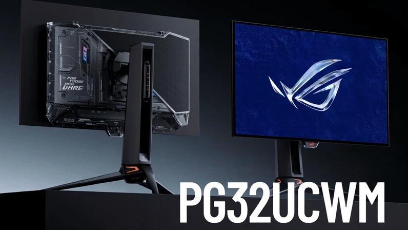 ASUS apresenta monitor ROG Swift OLED PG32UCWM de 32” para gamers exigentes