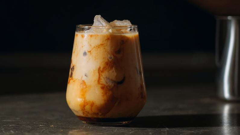 Como fazer o latte de açúcar mascavo em alta