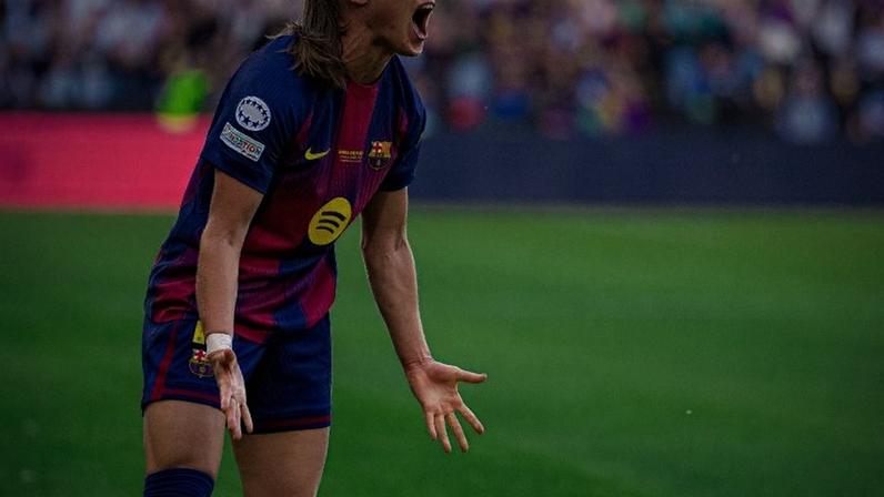 Atacante Ewa Pajor foi autora dos dois gols do Barcelona na final da UEFA Women's Champions League 2026