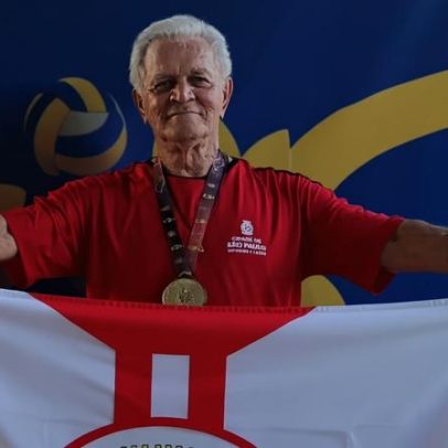 Atleta de 82 anos compete no atletismo após três AVCs e mantém recorde invicto