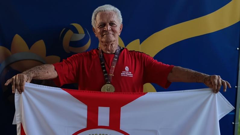 José Odorico Rolim: atleta na ativa aos 82 anos — Foto: Acervo pessoal