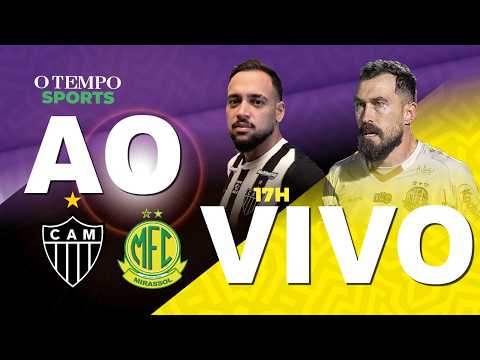 Atlético-MG e Mirassol em jogo na Arena MRV