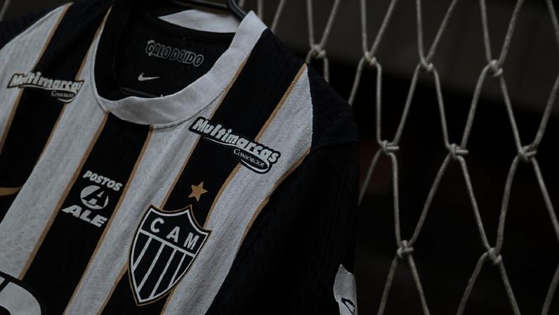 Camisa do Atlético contra o Santos (Foto: Pedro Souza / Atlético)