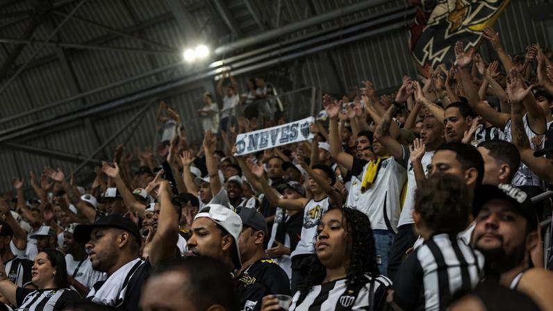 Torcida na Arena MRV (Foto: Daniella Veiga / Atlético)