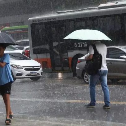 Frente fria traz temperaturas baixas; chuva atinge Sul e Sudeste no fim de semana