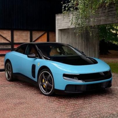 Primeiro elétrico da Ferrari é alvo de ironias de ex-chefe