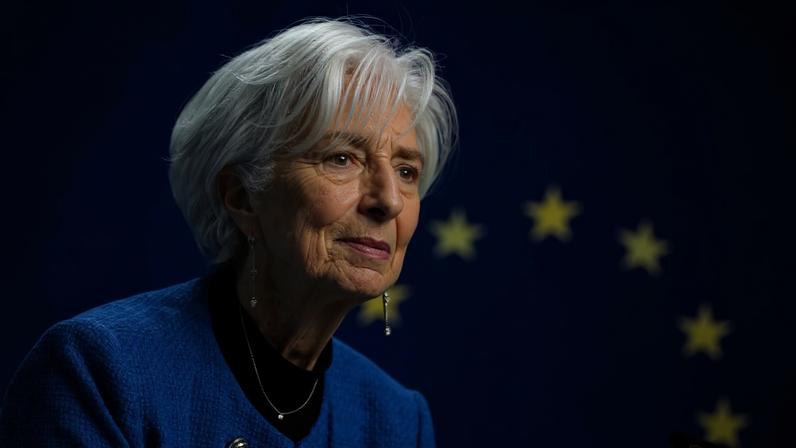 Presidente do BCE, Christine Lagarde — Foto: Michael Probst/AP