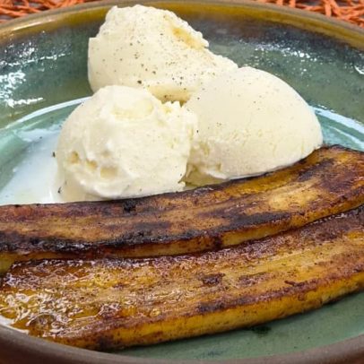 Banana flambada de Talitha Morete ganha destaque na culinária