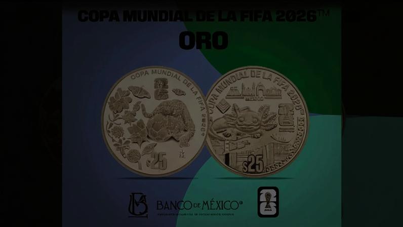 Banco central do México anunciou moedas comemorativas para o torneio
