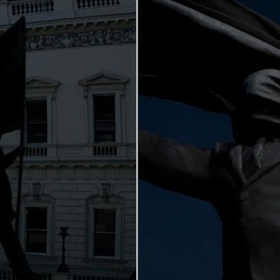 Governo de Londres manterá estátua de Bansky acessível ao público
