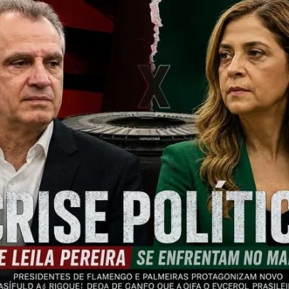 Bastidores entre Bap e Leila elevam tensão em Flamengo x Palmeiras