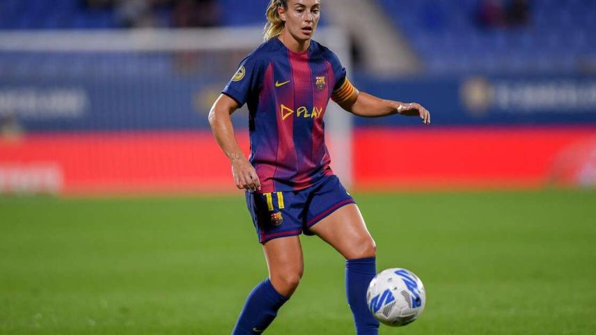 Alexia Putellas (Barcelona) durante jogo contra o Granada, no dia 19.10.2025