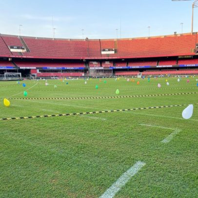 São Paulo espalha bexigas no Morumbi; entenda