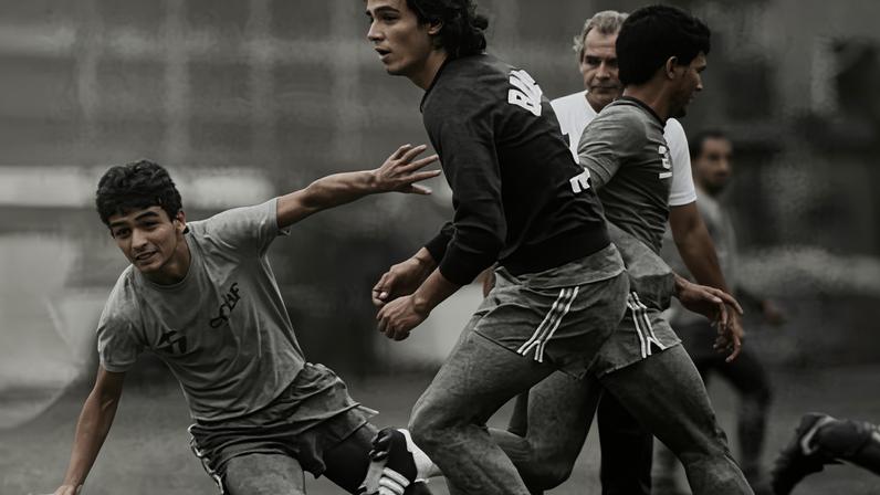 Bebeto, Casagrande, Geovani e Evaristo de Macedo na seleção brasileira