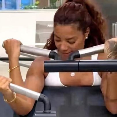 Ludmilla divulga treino e partes do corpo que pretende definir