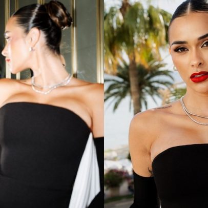 Tainá Militão usa joias de R$ 500 mil no tapete vermelho em Cannes