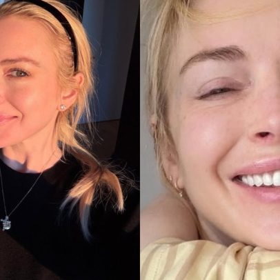 Lindsay Lohan compartilha foto rara mostrando momento fofo com o filho Luai