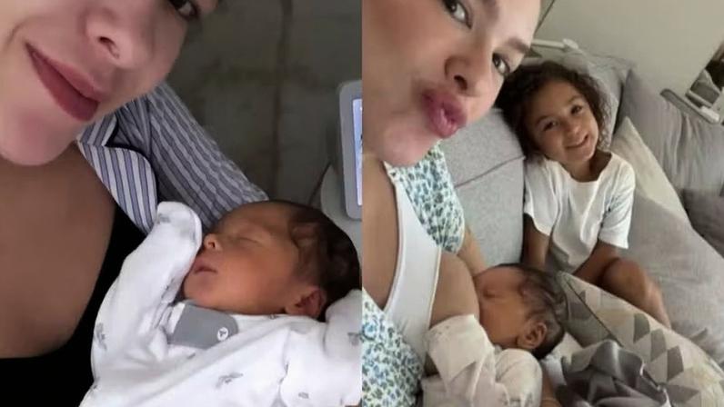 Lore Improta revela sequência de noites desafiadores com o filho recém-nascido: 'Madrugada em claro'