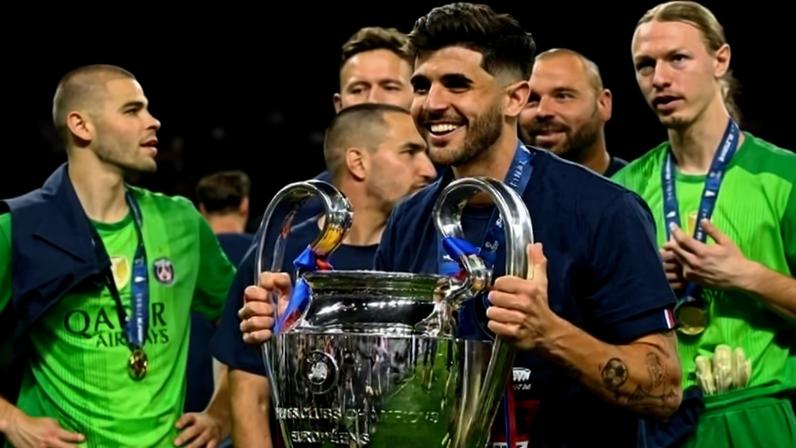 Beraldo comemora título da Champions League