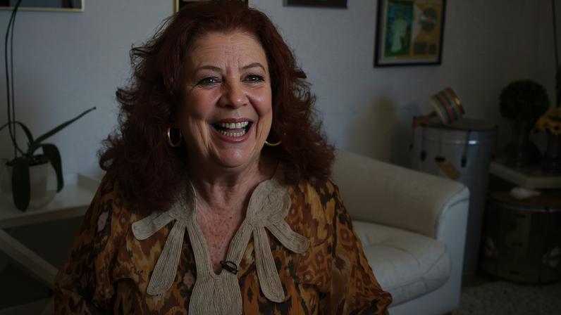 Beth Carvalho em 2011 no programa De Lá Pra Cá, da TV Brasil