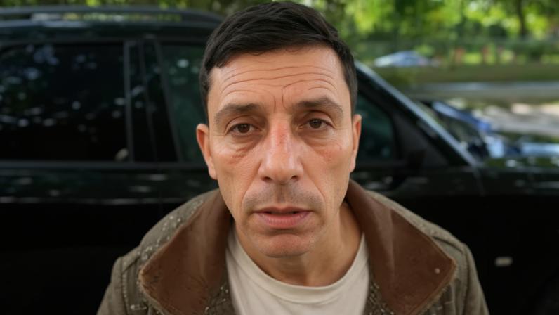 The victim sent BBC photos of his injuries although he does not want to be fully identified