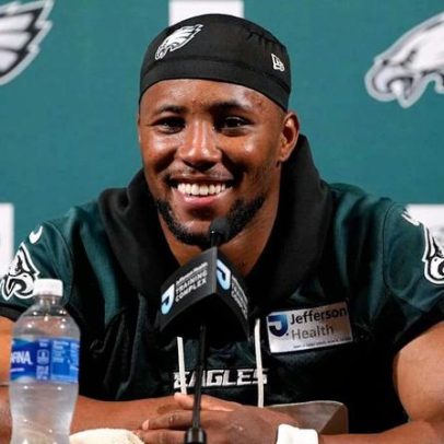 Saquon Barkley dos Eagles busca retorno com Gurley em nova estratégia