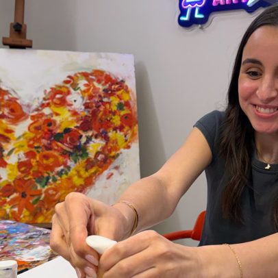 Estudante do ensino médio leva arte terapêutica a crianças doentes