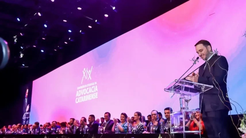 Advogados de todo o estado participam da 20ª Conferência Estadual da Advocacia Catarinense, em Blumenau, maior evento jurídico de Santa Catarina. (Foto: Divulgação/OAB Santa Catarina)
