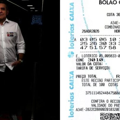 Dono de lotérica no Ceará vence prêmio de R$ 168 milhões na Mega-Sena